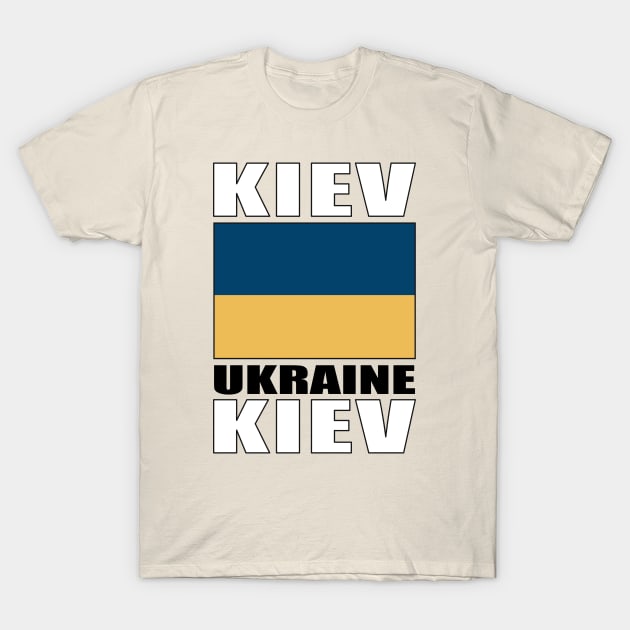 Flag of Ukraine T-Shirt by KewaleeTee